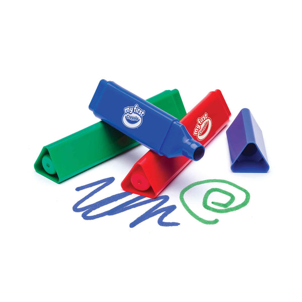 Crayola Washable Tripod Grip Markers - 8 Count