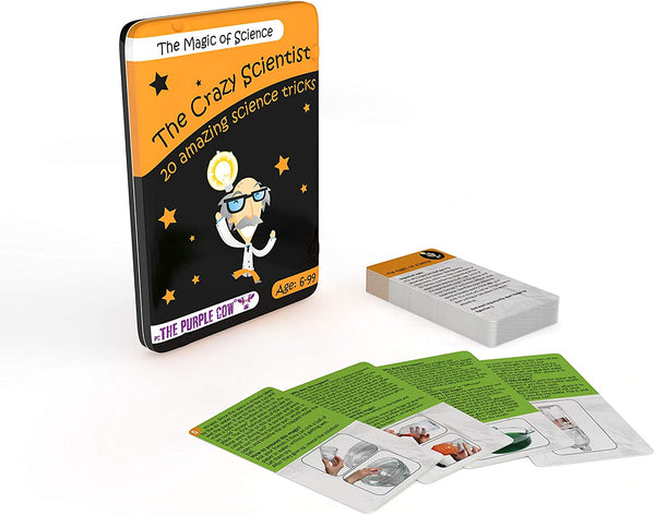 The Crazy Scientist. 20 Amazing Science Tricks Ages 6-99
