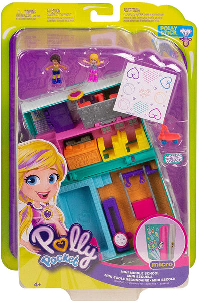 Polly Pocket mini middle school Ages 4+