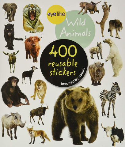 AB: EyeLike Stickers: Wild Animals - Ages 3+