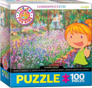 Monet's Garden by Claude Monet 100 pc puzzle