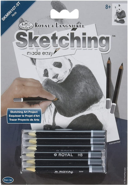 Mini Sketching Made Easy: Panda - Ages 8+
