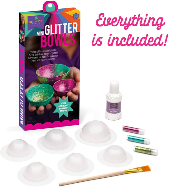 Craft-tastic: Mini Glitter Bowls - Ages 8+