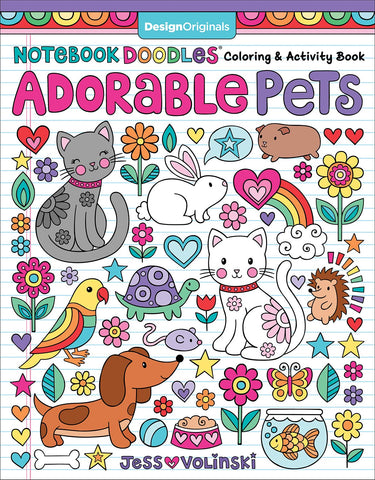 Notebook Doodles: Adorable Pets - Ages 5+
