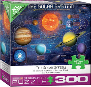 The Solar System Illustrated 300pc XL