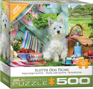 Scottie Dog Picnic 500pc LG