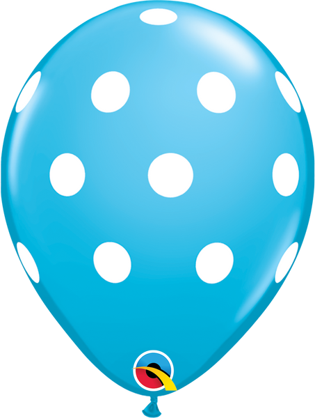 Big Polka Dots Latex Balloon 11"