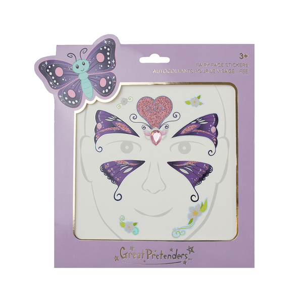 Butterfly Fairy Face Stickers - Ages 3+