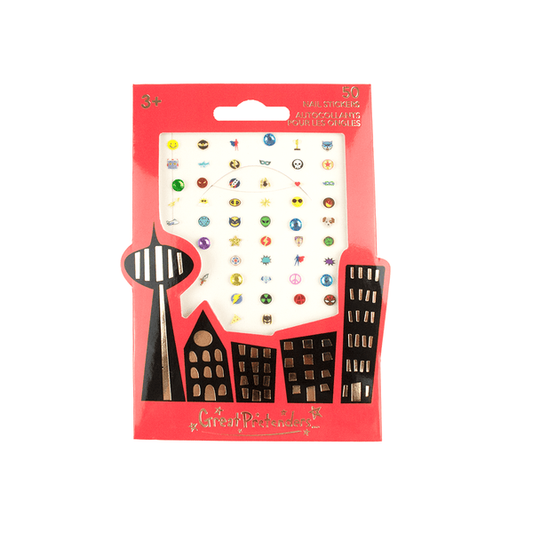 Superhero Nail Stickers - Ages 3+