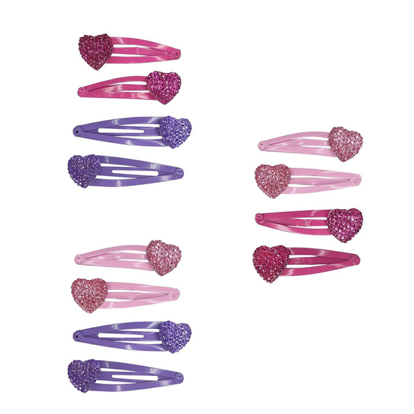 GP: Sparkly My Heart Hair Clips - Ages 3+
