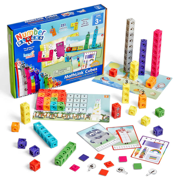 Numberblocks Mathlink Cubes: 1-10 Math Activity Set  - Ages 3+