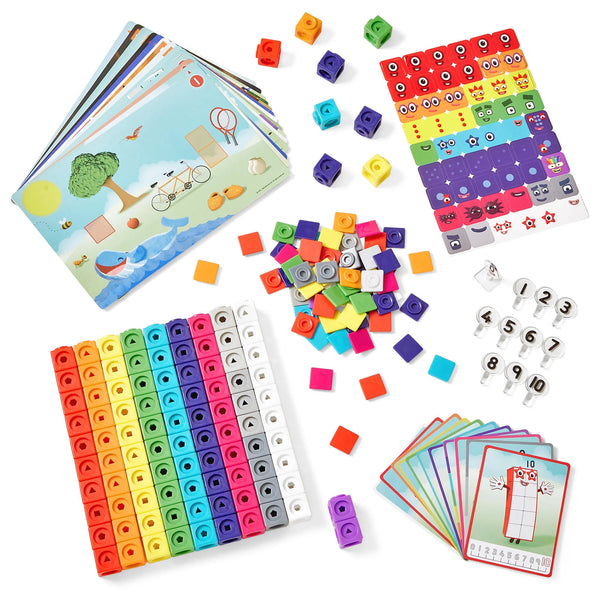 Numberblocks Mathlink Cubes: 1-10 Math Activity Set  - Ages 3+