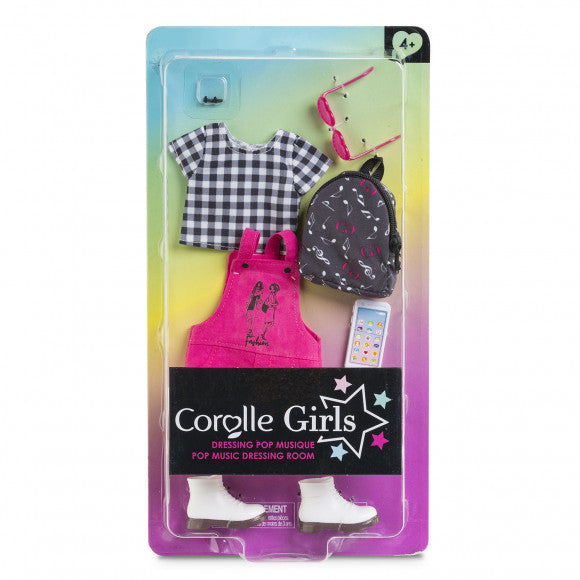 Corolle Girls: Music and Fashion Dressing Room Set - Ages 4+