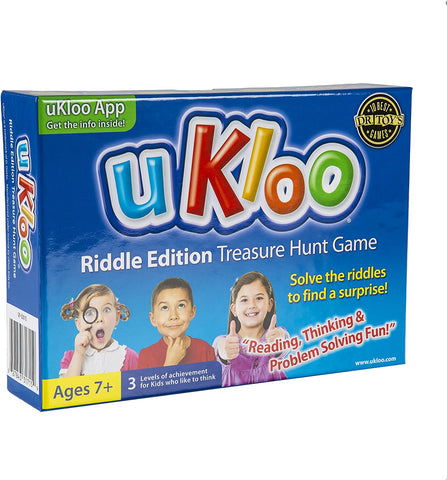 Ukloo: Riddle Edition Treasure Hunt Game - Ages 7+