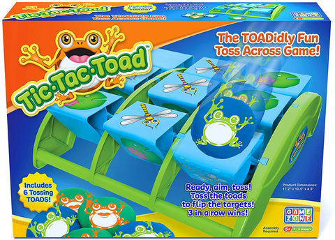 Tic Tac Toad: the Toadidly Fun Toss Across Game! - Ages 5+