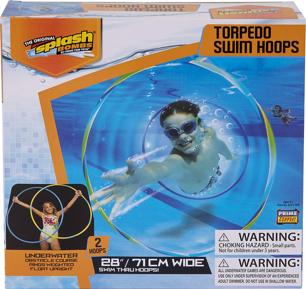 Torpedo Swim Hoops: 2 Hoops - Ages 6+