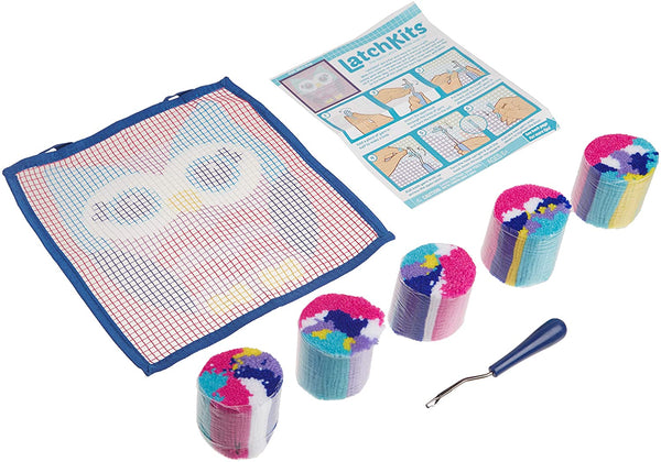 Latch Kits Owl Mini-Rug Ages 6+