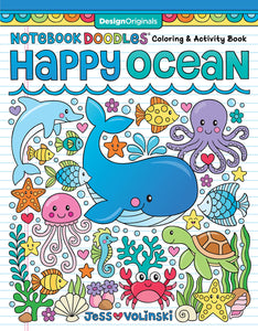 Notebook Doodles: Happy Ocean - Ages 5+