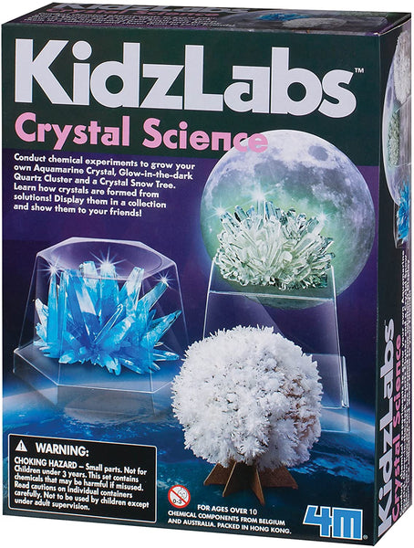 4M: KidzLabs Crystal Science - Ages 10+