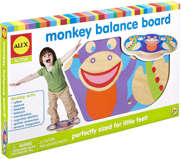 Alex: Monkey Balance Board - Ages 3+