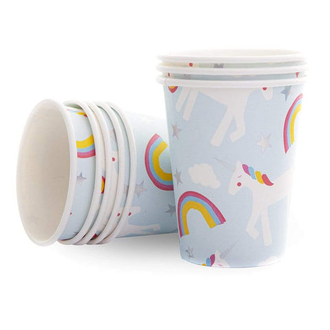 Unicorn Paper Cups: 8 pieces