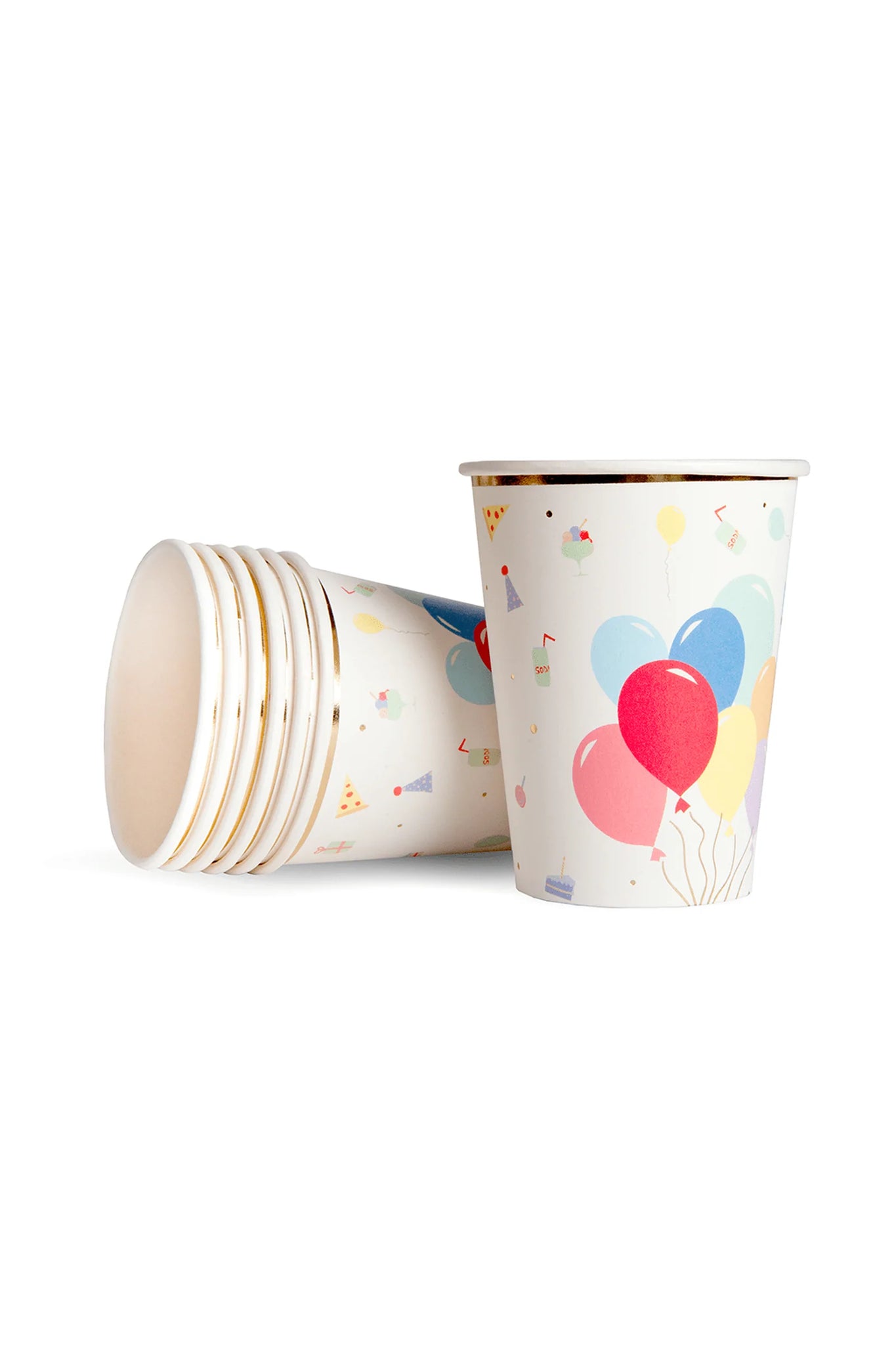 GP: Happy Birthday Cups: 8 Pack