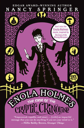 The Case of the Cryptic Crinoline (Enola Holmes #5) - Ages 8+