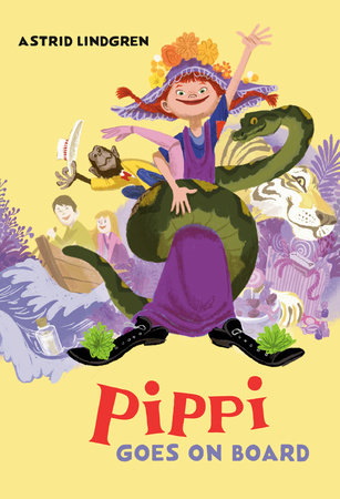 Pippi Goes on Board (Pippi Longstocking #2) Ages 8+