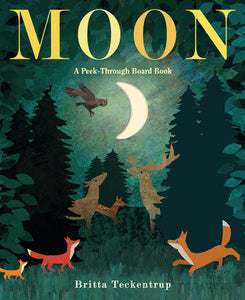 BB: Moon: a Peek-Through Board Book - Ages 0+