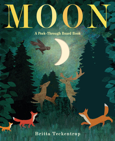 BB: Moon: a Peek-Through Board Book - Ages 0+