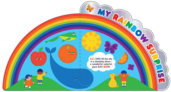 My Rainbow Surprise Board Book Ages 0-3