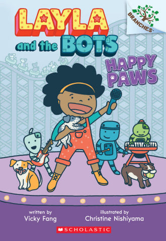 Happy Paws (Layla and the Bots #1)  - Ages 6+