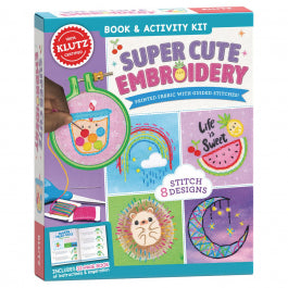Klutz: Super Cute Embroidery - Ages 10+