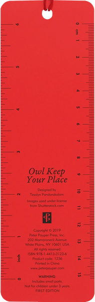 Owl Keep Your Place Bookmark - Ages 6+