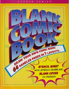 AB: Blank Comic Book - Ages 7+