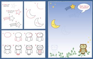 Learn To Draw Cute Things! - Ages 6+