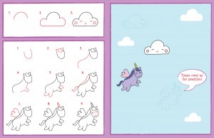 Learn To Draw Cute Things! - Ages 6+