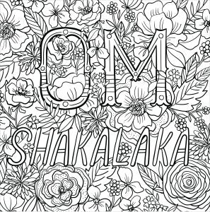 Inner F*cking Peace 31 Irreverent Stress-Relieving Designs Artist's Colouring Book