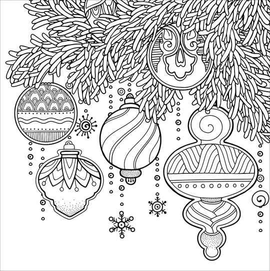 AB: Home For Christmas Colouring Book