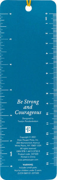 Youth Bookmark: Strong and Courageous! - Ages 6+