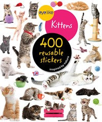 AB: EyeLike: Kittens 400 Reusable Stickers - Ages 3+