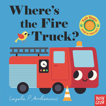 BB: Where's the Fire Truck? (Felt Flaps and a Mirror!)- Ages 0+