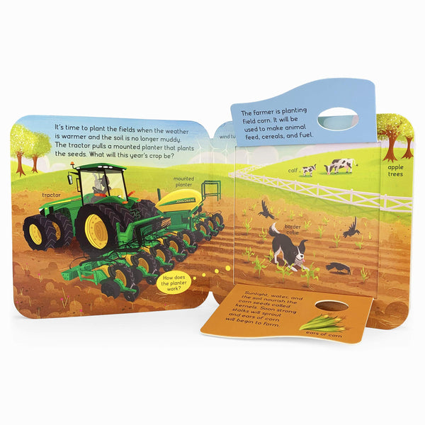 BB: Peek-a-Flap: John Deere Kids Dirt - Ages 1+