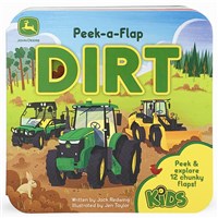 BB: Peek-a-Flap: John Deere Kids Dirt - Ages 1+