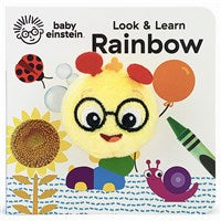 Look & Learn Rainbow Finger Puppet Book - Ages 0+