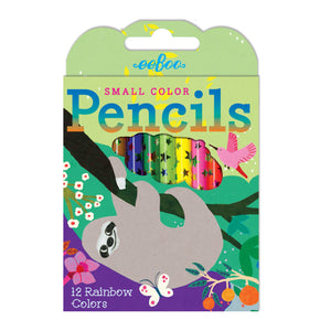 12 Small Coloured Pencils: Animals - Ages 3+