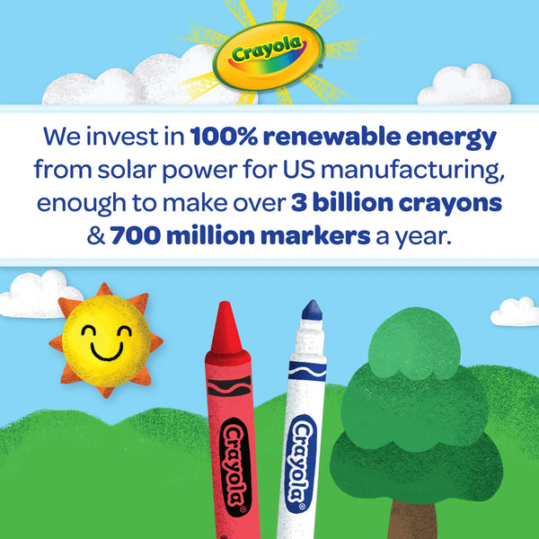 Crayola:  Jumbo Crayons -  8 Count - Ages 3+