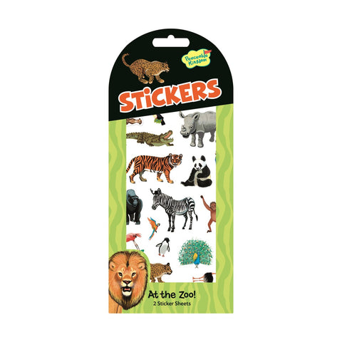 Stickers: At the Zoo! - Ages 3+