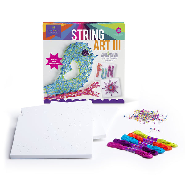 Craft-tastic: String Art 3 - Ages 8+