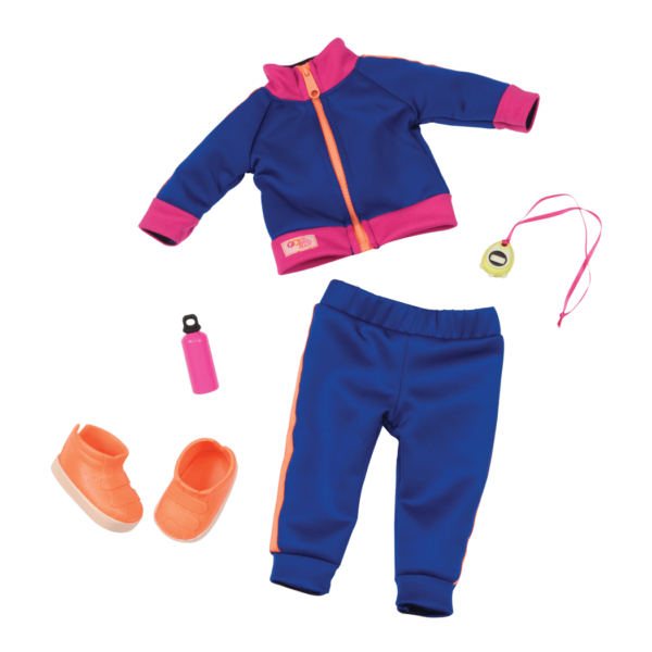 Winning Track 18" Doll Outfit - Ages 3+